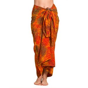 PANASIAM Sarong woskowany batik w dwóch rozmiarach