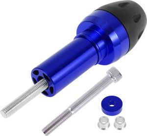 10mm Motorrad Slider Rahmen Aluminiumlegierung Kunststoff Radverkleidung Schutz Crash Pad Schutzbügel 44mm 137mm Bolzen Blau 1 Set 10mm Motorrad Slider Rahmen Aluminiumlegierung Kunststoff Radverkleidung Schutz Crash Pad Schutzbügel 44mm 137mm Bolzen Blau 1 Set