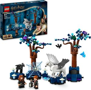 LEGO Harry Potter Der verbotene Wald: Magische Wesen Spielzeug mit Hermine und Ron-Figuren, plus Fantasy-Tiere wie Seidenschnabel und Thestral, Geschenk für Kinder, Mädchen, Jungen ab 8 Jahren 76432