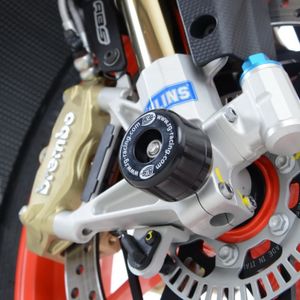 Fallschutz vordere Gabel, Aprilia RSV4 RR / HF, Tuono V4 1100, black Fallschutz vordere Gabel, Aprilia RSV4 RR / HF, Tuono V4 1100, black