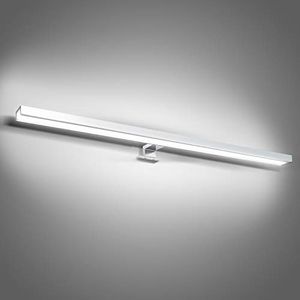 Lospitch LED Spiegelleuchte Wandleuchten 12W Badlampe Mit Schalter Badleuchte IP44 4000k 1100LM 60CM für Badezimmer Schminktisch