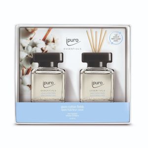 Ipuro Vonné tyčinky Essentials Cotton Fields 50 ml - 2 kusy