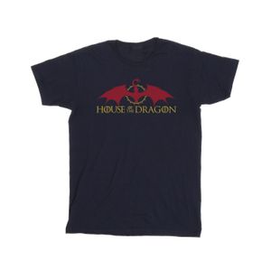 Game Of Thrones: House Of The Dragon - "Dragon Logo" T-Shirt für Herren BI28858 (3XL) (Marineblau)