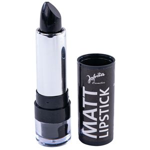 Jofrika 708903 Matt Lipstick, deckender Lippenstift, schwarz matt