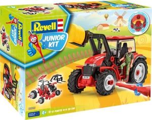 REVELL Junior Kit Traktor mit Lader und Figur