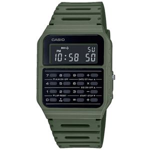 Casio Vintage Armbanduhr Taschenrechner-Uhr CA-53WF-3BEF grün