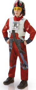 Kostium X-Wing Fighter Deluxe dla nastolatków produkt licencjonowany czerwono-szary