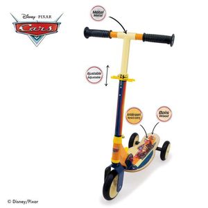Smoby Cars Wooden Scooter, 3Räder