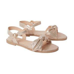 Dorothy Perkins - Dámské sandály "Freya", mašle DP6307 (41 EU) (růžové zlato)