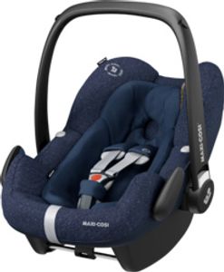 Maxi-Cosi Pebble Plus i-Size Babyschale, Gruppe 0+ Autositz für Babys, inkl. Sitzverkleinerer, nutzbar ab der Geburt bis ca. 12 Monate (0-13 kg / 45-75 cm), Sprakeling Blue, Blau