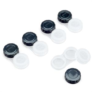 Linsenset mit 5 Linsenbehältern - schwarz/weiß