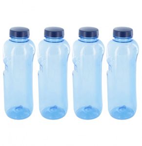 4 x 1,0 Tritan Trinkflasche Wasserflasche Flasche Sport Fahrrad BPA - frei
