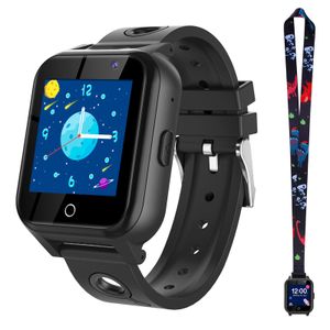 (Black) A9 Smart Game Watch pro děti, 18 her, chytré hodinky pro děti s řemínkem, svítilnou, hudbou MP3, dárky pro děti