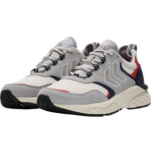 Hummel Marathona Reach LX Sneaker Schuhe weiß/grau/blau/rot 212982-9203, Schuhgröße:42 EU