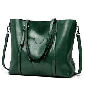 Damen Leder Mode Handtasche Outdoor Umhängetasche Sport Umhängetasche Tote Bag,Farbe: Grün