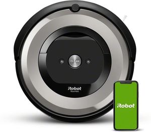 iRobot Roomba E5 (E5154) Staubsauger-Roboter silber - Für Hartböden, Teppich, Tierhaare