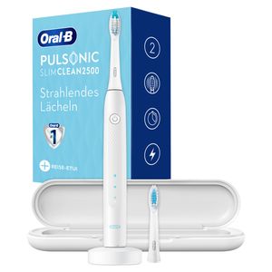 Braun Oral-B Pulsonic Slim Clean 2500 - Elektrische Schallzahnbürste - weiß