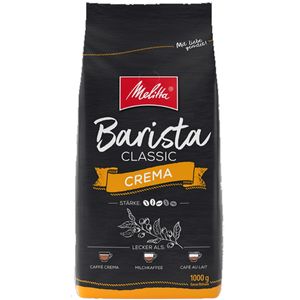 MELITTA Ganze Kaffeebohnen Barista Crema 1 kg ausgewogen harmonisch Stärke 3