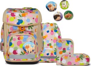 Ergobag Cubo Schulranzen Set Flower PowBär