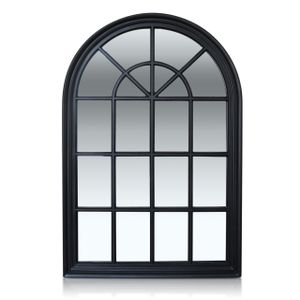 Savile Französischer Fensterspiegel Holzrahmen 120 x 80 cm