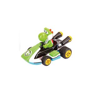 Carrera Mario Kart 8 Yoshi Modellauto 1:43 Pull-Back Rennfahrer Green White Dino