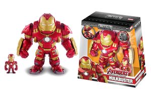 Jadatoys Marvel Figure 6" Hulkbuster+2" Ironman