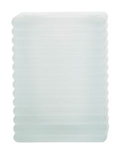 Kerzenglas Cube Frostig/Milchig für Sovie® Refill Kerzen - Kerzenständer