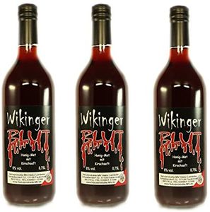 Wikinger Blut Honigwein  3 er -Paket  / 3 Flaschen á  750 ml