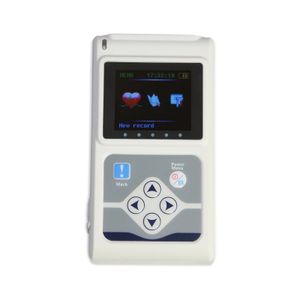 CONTEC TLC5000 Dynamischer 12-Kanal-EKG-Holter-Monitor 24-Stunden-Rekorder USB-PC-Software-Analysator