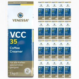 VENESSA VCC 35 Kaffeeweißer 20 x 1kg Vorteilspack Instant Coffee Creamer