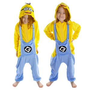 Onesie Kigurumi Pyjama Kostüm für Kinder Minions 110