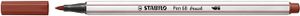 STABILO Pinselstift Pen 68 brush siena