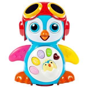 MalPlay Tanzendes Musik Spielzeug | Pinguin | Musikalisches Lernspielzeug | Licht & Sound | Babyspielzeug Lernspielzeug für Kinder ab 6 Monaten