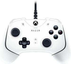 Razer Wolverine V2 für Xbox Series X/S, Kabelgebundener Gaming-Controller, Mercury White