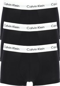 Calvin Klein Underwear Low Rise Trunk 3 Pack Black L