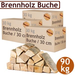 Brennholz Kaminholz Holz 90 kg Für Ofen und Kamin Kaminofen Feuerschale Grill Buche Feuerholz Buchenholz Holzscheite Wood 30 cm Flameup