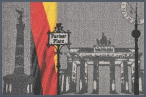 Waschbare Fußmatte - BERLIN  50x75 cm - Wash+Dry Fußabstreifer