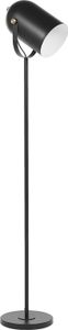 BELIANI Stehlampe Schwarz 156 cm aus Metall Glockenförmig Elegant Modern Retro Stil