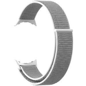 Armband für Google Pixel Watch Nylon Hellgrau