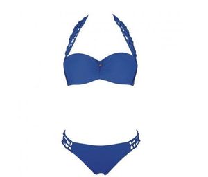 Chiemsee Damen Bikini Angelina 2 Dazzling Sea, Farbe:blau, Größe:M, Größe: BH:Cup C