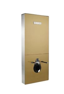 VIGOUR INDIVIDUAL 5.0 WC-Modul für Wand-WC Hartglas, gold