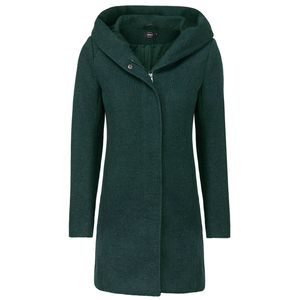 ONLY Damen Mantel onlSEDONA, Farbe:dunkelgrün, Größe:XS
