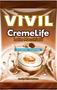 Vivil Creme Life Latte Macchiato Lutschbonbons zuckerfrei 110g