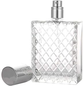 Phayee Parfum Flakon leer 100ml, Nachfüllbarer Parfümzerstäuber,für die Reise, perfektes, transparentes Reisezubehör
