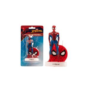 Dekora Kuchen Kerze - Spiderman  - 1ks  Dekora Material:: Wachs, Höhe:: 9cm