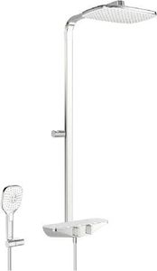 Hansa Emotion - Thermostat-Duschset, 360x220 mm, weiß / chrom 5865017182 Hansa Emotion - Thermostat-Duschset, 360x220 mm, weiß / chrom 5865017182