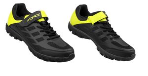 Topánky Force GO2 black-yellow fluo veľkosť 41 9503041