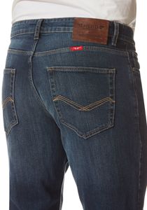 HERO Big Stretch Jeans Hose - PHÖNIX - Deep Blue Used (W42,L34)