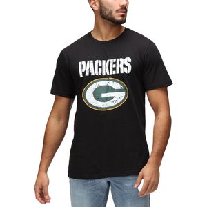 Re:Covered Shirt - NFL Green Bay Packers schwarz - 3XL