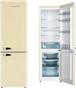 Kühl- und Gefrierkombination Wolkenstein KG250.4RT SC BxHxT 54.5 x 177.5 x 62.6 cm Kühlteil 180 l Gefrierteil 69 l